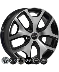 Replica Kia FE137 BMF R17 W6.5 PCD5x114.3 ET40 DIA67.1   